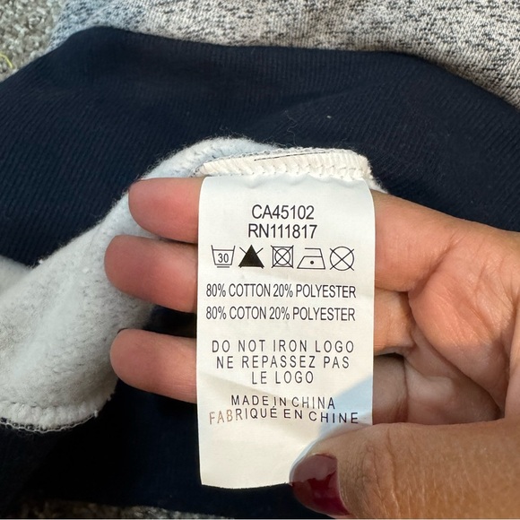 Bench Tranquil Funnel Neck Hoodie Pullover Gray Heather Size Small (36/74) NWT - Picture 8 of 8